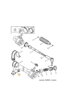 Direksiyon Hortum Tutucu Peugeot 4018.a7