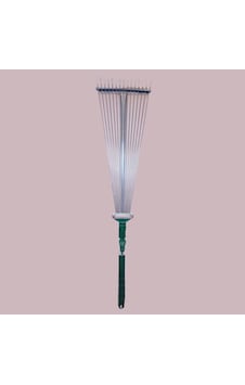 Raco Teleskopik Saplı Ayarlı Metal Tırmık 18-56 Cm Raco Teleskopik Saplı Ayarlı Metal Tırmık 18-56 Cm