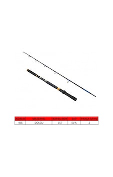 Captain 1435 Corda Boat 2 Parça Solid Tekne Kamışı 4-10lbs 2 Captain 1435 Corda Boat 2 Parça Solid Tekne Kamışı 4-10lbs 2