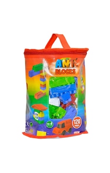 ANT121 Ant Blocks 120 Parça Çantalı Blok Seti