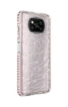 Xiaomi Poco X3 Kılıf Zore Buzz Kapak Pembe Xiaomi Poco X3 Kılıf Zore Buzz Kapak Pembe