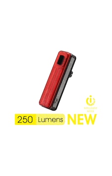 Moon Helıx Max 250 Lümen Usb Arka Lamba Siyah