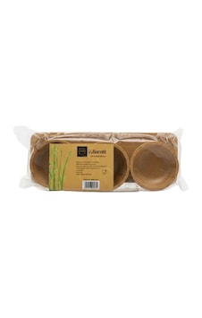 3'li Altlıklı Bambu Mini Sunumluk Çok Renkli 3'li Altlıklı Bambu Mini Sunumluk Çok Renkli