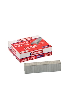 Bigpoint Zımba Teli No:23/20 X 10 Kutu Bigpoint Zımba Teli No:23/20 X 10 Kutu