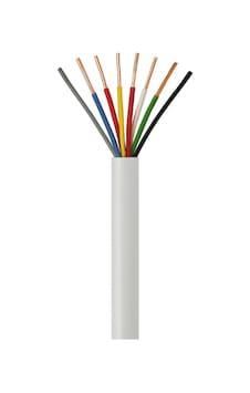 Arge 8x0,22 Mm Lıyy Dt8 Kablo Beyaz 8 Damarlı Çok Telli Sinyal Kablosu 10 Metre Arge 8x0,22 Mm Lıyy Dt8 Kablo Beyaz 8 Damarlı Çok Telli Sinyal Kablosu 10 Metre