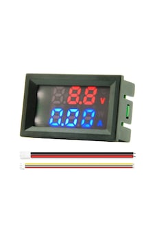 Lasonstiges Dc 100v Dijital Voltmetre Ampermetre Yüksek Hassasiyetli 10a Akım Ölçer Çok İşlevli Akım Gerilim Ölçer Ölçüm Araçları Lasonstiges Dc 100v Dijital Voltmetre Ampermetre Yüksek Hassasiyetli 10a Akım Ölçer Çok İşlevli Akım Gerilim Ölçer Ölçüm Araçları