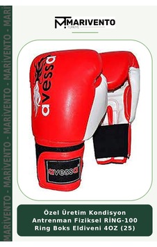 Özel Üretim Kondisyon Antrenman Fiziksel Ring-100 Ring Boks Eldiveni 4oz 25 Çok Renkli Özel Üretim Kondisyon Antrenman Fiziksel Ring-100 Ring Boks Eldiveni 4oz 25 Çok Renkli
