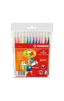 Power Keçeli Kalem 12'li Set