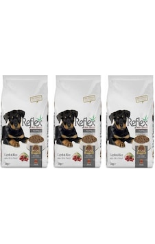 Reflex Kuzu Etli ve Pirinçli Yavru Köpek Maması 3 x 3 KG Reflex Kuzu Etli ve Pirinçli Yavru Köpek Maması 3 x 3 KG