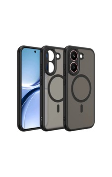 Xiaomi Poco X8 Pro Kılıf M-safe Şarj Özellikli Kamera Korumalı Zore Lunex Kapak Xiaomi Poco X8 Pro Zore - Siyah
