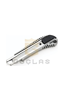 Metal Maket Bıçağı - Metal Falçata + Yedek Uç 10 Adet Metal Maket Bıçağı - Metal Falçata + Yedek Uç 10 Adet