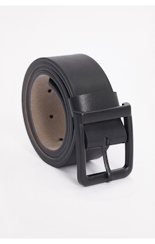 Tudors Erkek Mat Siyah Kare Tokalı 4 Cm Kemer-50527