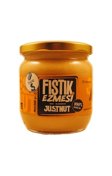 Justnut Sade Fıstık Ezmesi 360 G Justnut Sade Fıstık Ezmesi 360 G