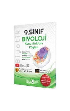 Biyotik Yayınları 2025 9. Sınıf Biyoloji Konu Anlatım Föyleri Biyotik Yayınları 2025 9. Sınıf Biyoloji Konu Anlatım Föyleri