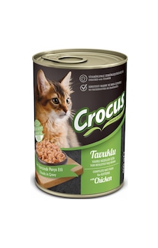 Crocus - 739 - Yavru Kedi Tavuklu Yaş - Spt-gld - Mama 400g