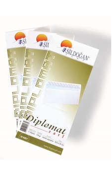 Asil Doğan Diplomat Zarf Düz 10,5 x 24 CM 90 GR Asil Doğan Diplomat Zarf Düz 10,5 x 24 CM 90 GR