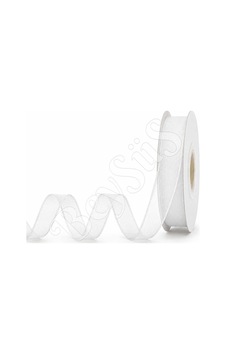 Organze Kurdele 10 Mm Beyaz Tüm Yaşlar