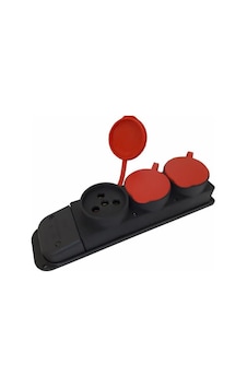 Kauçuk 380 Volt Uzatma 3&apos Lü Priz 2