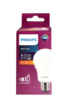 Philips Ledbulb 10.5-75w E27 2700k Sarı Işık Philips Ledbulb 10.5-75w E27 2700k Sarı Işık