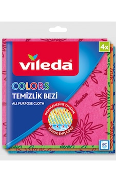 Vileda 4'lü Colors Renkli Mutfak Bezi Vileda 4'lü Colors Renkli Mutfak Bezi