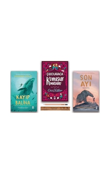 Genç Timaş Son Ayı - Kayıp Balina - Çikolataca Konuşurmusun Set 3 Kitap Genç Timaş Son Ayı - Kayıp Balina - Çikolataca Konuşurmusun Set 3 Kitap