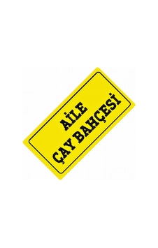 Aile Çay Bahçesi Yazılı Sök-tak-pratik Vantuzlu Dekor Plaka Aile Çay Bahçesi Yazılı Sök-tak-pratik Vantuzlu Dekor Plaka