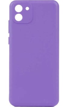 Galaxy A03 Kılıf Zore Biye Silikon Lila Galaxy A03 Kılıf Zore Biye Silikon Lila