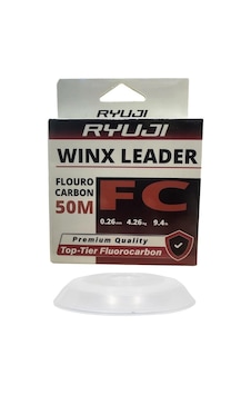 Ryuji Winx Fc 50mt 0.26mm %100 Fluorocarbon Leader Misina Ryuji Winx Fc 50mt 0.26mm %100 Fluorocarbon Leader Misina