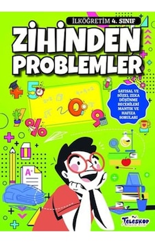 4.sınıf Sayısal,sözel,zeka Mantık Beceri Ve Matetamik Problemler Kitabı
