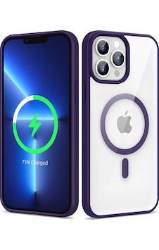Zore Apple Uyumlu iPhone 13 Pro Max Magsafe Wireless Şarj Özellikli Silikon Ege Kılıf-d Derin Mor Zore Apple Uyumlu iPhone 13 Pro Max Magsafe Wireless Şarj Özellikli Silikon Ege Kılıf-d Derin Mor