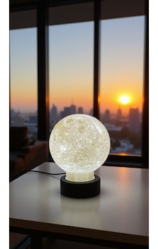 3d Ay Lamba Led Gece Lambası Dekoratif Ay Küre Işıklı Masa Lambası Beyaz 3d Ay Lamba Led Gece Lambası Dekoratif Ay Küre Işıklı Masa Lambası Beyaz