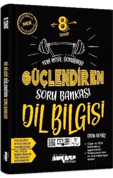 8.sınıf Dilbilgisi Güçlendiren Soru Bankası 8.sınıf Dilbilgisi Güçlendiren Soru Bankası