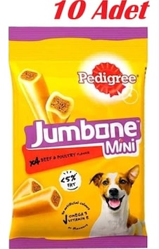 Pedigree Jumbone Mini Beef Köpek Ödülü 160 Gr 10 Adet Pedigree Jumbone Mini Beef Köpek Ödülü 160 Gr 10 Adet