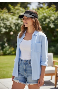 Eleven Markets Unisex Uv Koruyucu Vizör Kasket Siperlik Tenis Gabardin Şapka Beyaz Siyah Eleven Markets Unisex Uv Koruyucu Vizör Kasket Siperlik Tenis Gabardin Şapka Beyaz Siyah