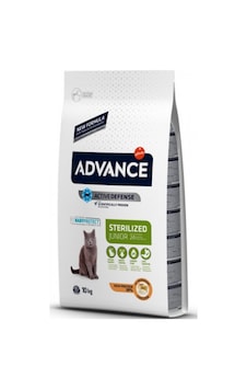 Advance Young Sterilised Tavuklu Kısırlaştırılmış Yavru Kedi Maması 10 KG Advance Young Sterilised Tavuklu Kısırlaştırılmış Yavru Kedi Maması 10 KG