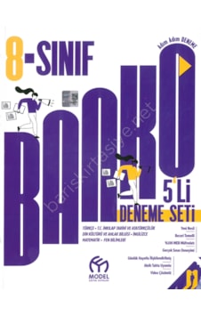 8. Sınıf Banko 5li Deneme Seti Model Eğitim Yayınları