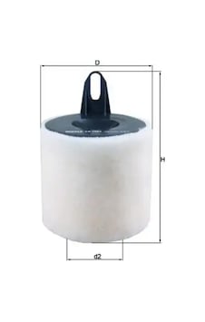 Mahle Lx1651 Hava Filtresi 13717532754