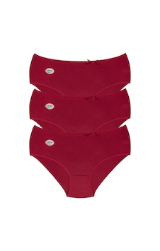 Dondeza 3'Lü Bambu L / Xl Beden Bordo 18 Kadın Külot Bordo Dondeza 3'Lü Bambu L / Xl Beden Bordo 18 Kadın Külot Bordo