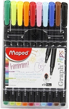 Maped Graph Peps 10'Lu Keçeli Kalem 749150 Maped Graph Peps 10'Lu Keçeli Kalem 749150