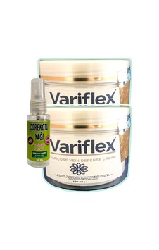 Variflex Vein Defense Cream 2 Adet 100 Ml Krem + 30 Ml Çörek Otu Dindirici Yağ Variflex Vein Defense Cream 2 Adet 100 Ml Krem + 30 Ml Çörek Otu Dindirici Yağ