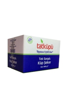 Tatküpü Tek Sargılı Küp Şeker 4 KG