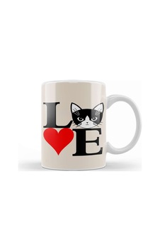 I Love Kedi Seni Seviyorum Kedi Cats Kupa Bardak Porselen Karışık I Love Kedi Seni Seviyorum Kedi Cats Kupa Bardak Porselen Karışık