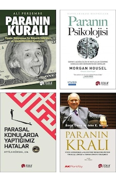 Paranın Kuralı - Paranın Psıkolojısı - Parasal Konularda Yaptıgımız Hatalar - Paranın Kralı 4 Takım Paranın Kuralı - Paranın Psıkolojısı - Parasal Konularda Yaptıgımız Hatalar - Paranın Kralı 4 Takım
