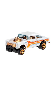 Armağan Oyuncak Hot Wheels Parlak ve Krom Özel Seri 55 Chevy Bel Air Gasser GJW51