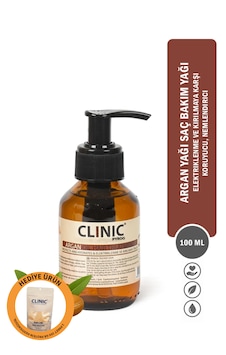 Clinic Pyroo Argan Saç Bakım Yağı 100 ML