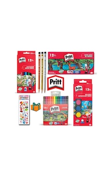 Pritt Boya Seti 12 Li Kuru - Sulu - Pastel - Keçeli Kurşun Kalem Pritt Boya Seti 12 Li Kuru - Sulu - Pastel - Keçeli Kurşun Kalem