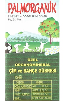 Palmorganik Çim Ve Bahçe Gübresi 25 KG Palmorganik Çim Ve Bahçe Gübresi 25 KG