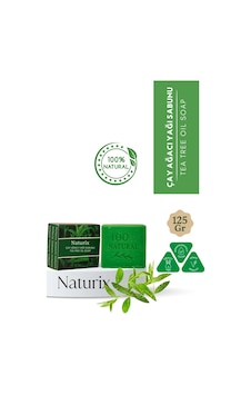 Naturix Arındırıcı Yağ Dengeleyici Ve Cilt Yatıştırıcı Çay Ağacı Yağı Sabunu 125 G Naturix Arındırıcı Yağ Dengeleyici Ve Cilt Yatıştırıcı Çay Ağacı Yağı Sabunu 125 G
