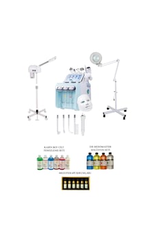 7in1 Hydrafacial Cilt Bakım Cihazı Buhar Cihazı Cilt Bakım Seti