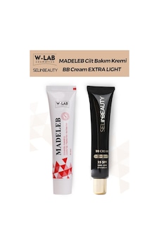W-Lab Cosmetics Madeleb Krem 40 ML + Selin Beauty Bb Cream Extra Light W-Lab Cosmetics Madeleb Krem 40 ML + Selin Beauty Bb Cream Extra Light